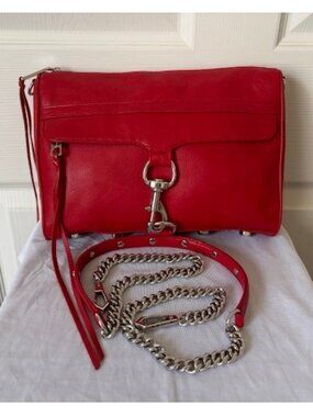 Rebecca Minkoff M.A.C. Crossbody Red Apple Large